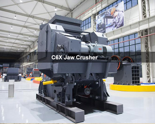 C6X Jaw Crusher For River stone