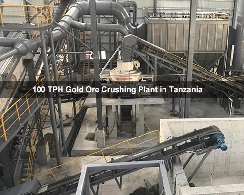 100 TPH Gold Ore Crushing Plant in Tanzania