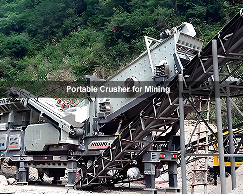 Portable Crusher for Mining