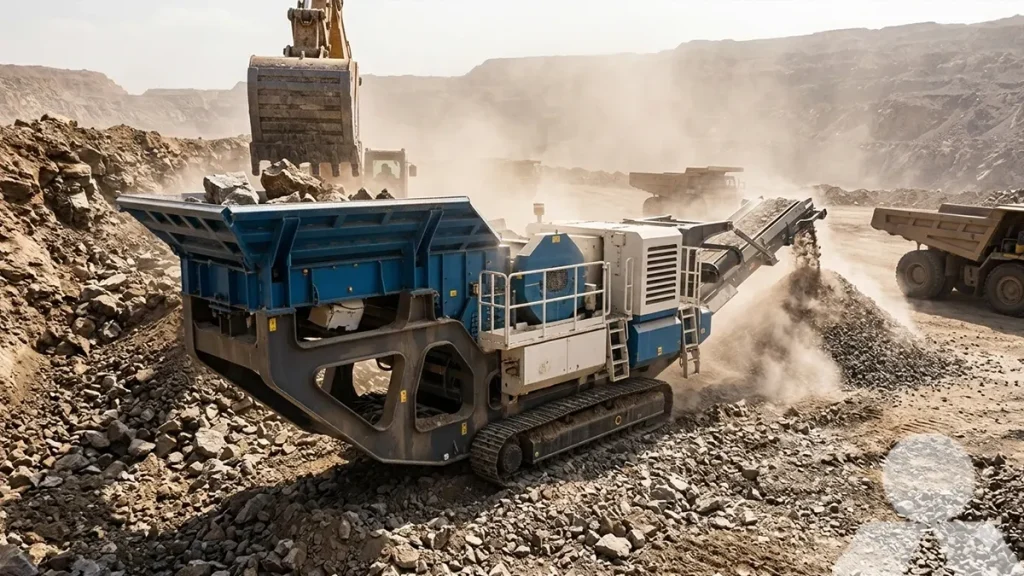 advantages of using a mobile crusher mining site