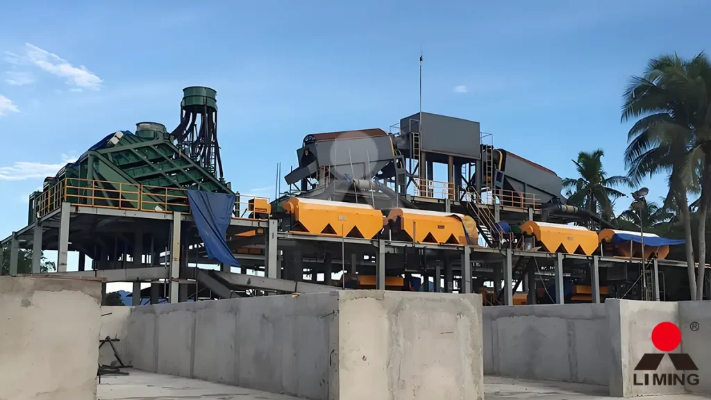 Wet high-gradient magnetic separator purifying molybdenum slurry