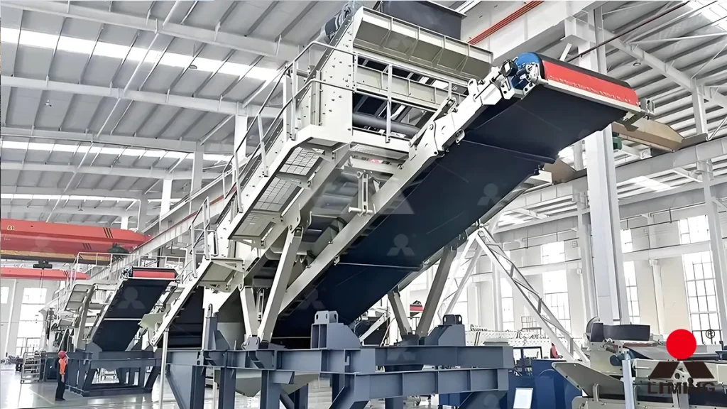Heavy-duty structural steel skid chassis resting on compacted earth without concrete